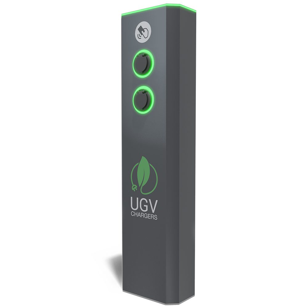 UGV AC sähköauton latauspiste Model G A44AG-O22O22-R