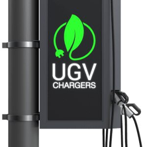 UGV DC/AC City Format sähköauton latauspiste 60 kW A82-CF-T22H60C60-D-R